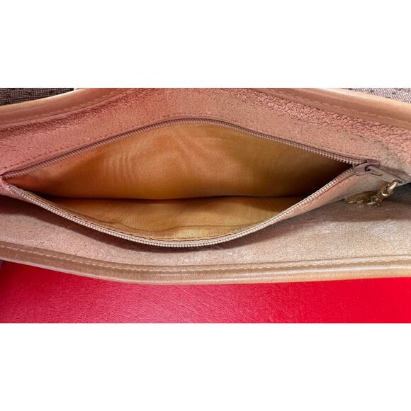 Gucci Vintage Micro GG Monogram Shoulder Cross Body Leather Canvas Bag - Picture 14 of 16